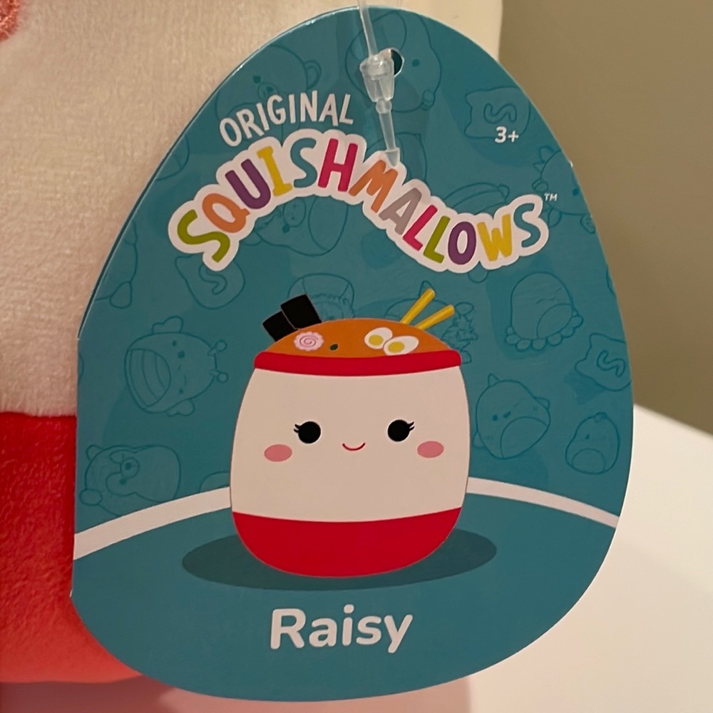 NWT 7” Raisy the Ramen Squishmallow - Picture 3 of 4